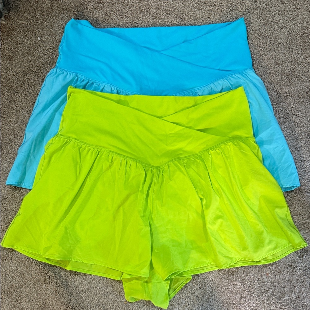 Offline by Aerie Real Me Flowy Shorts Bundle - XL